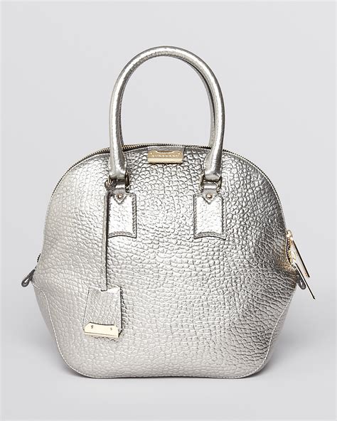 burberry satchel silver|Burberry satchel sale.